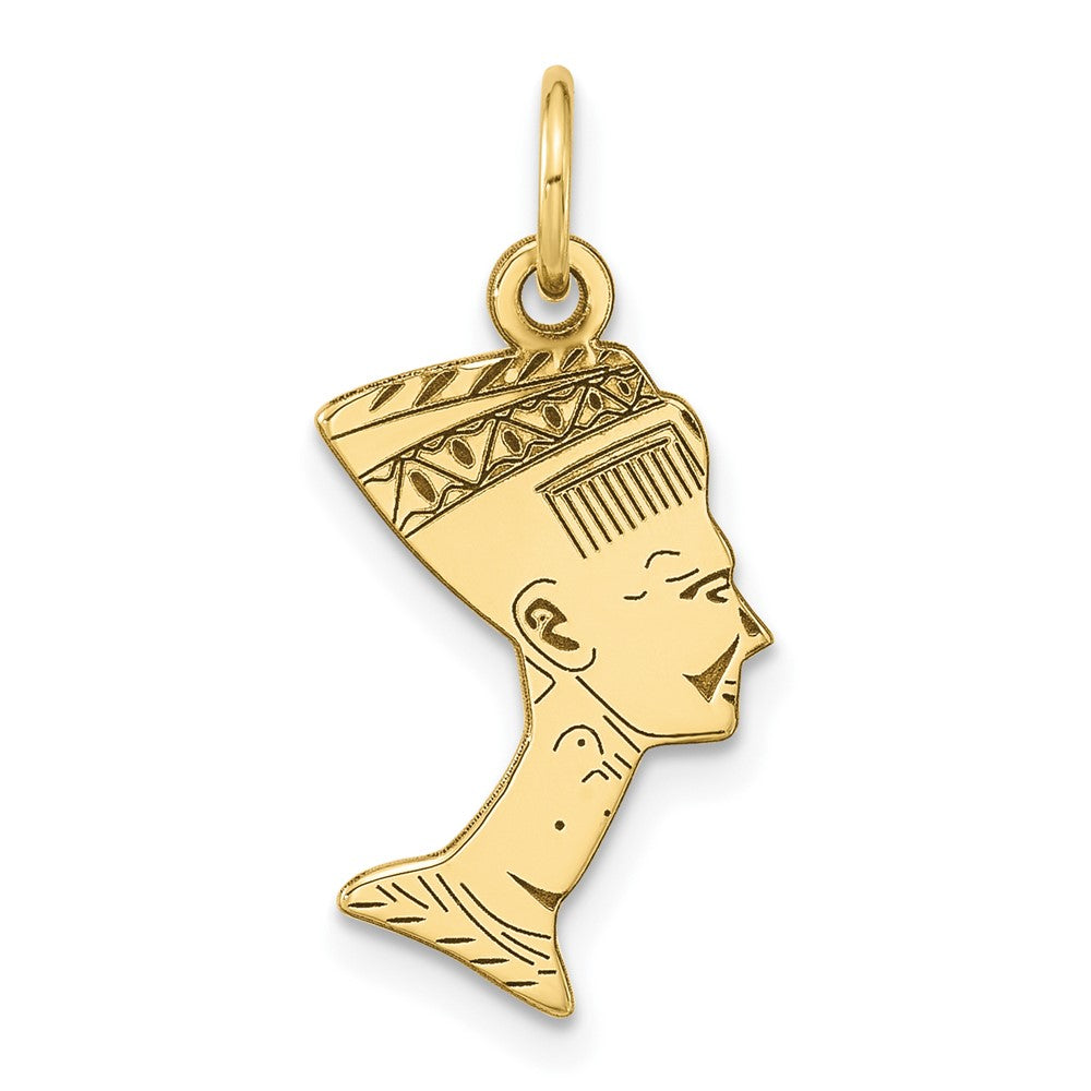 Dije de Nefertiti en Oro Amarillo de 10K