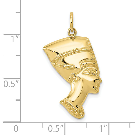 Charm Nefertiti de 10k