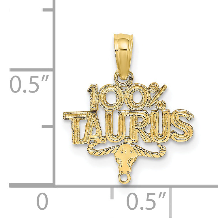 Dije del Zodíaco 100% TAURO de 10K