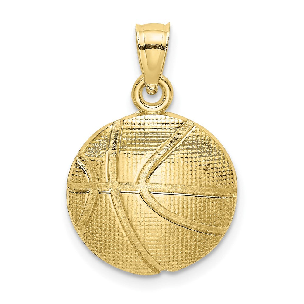 Charm de baloncesto texturizado de 10 K