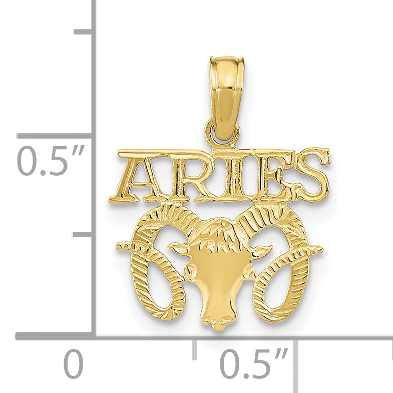 Dije del Zodíaco ARIES de 10K