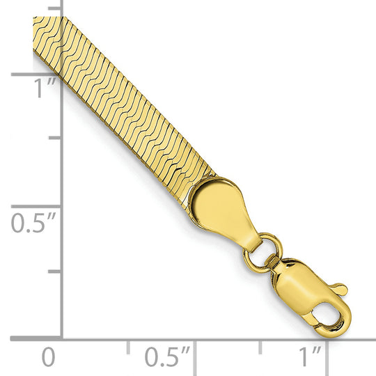 Cadena de espiga sedosa de 10 k y 4 mm