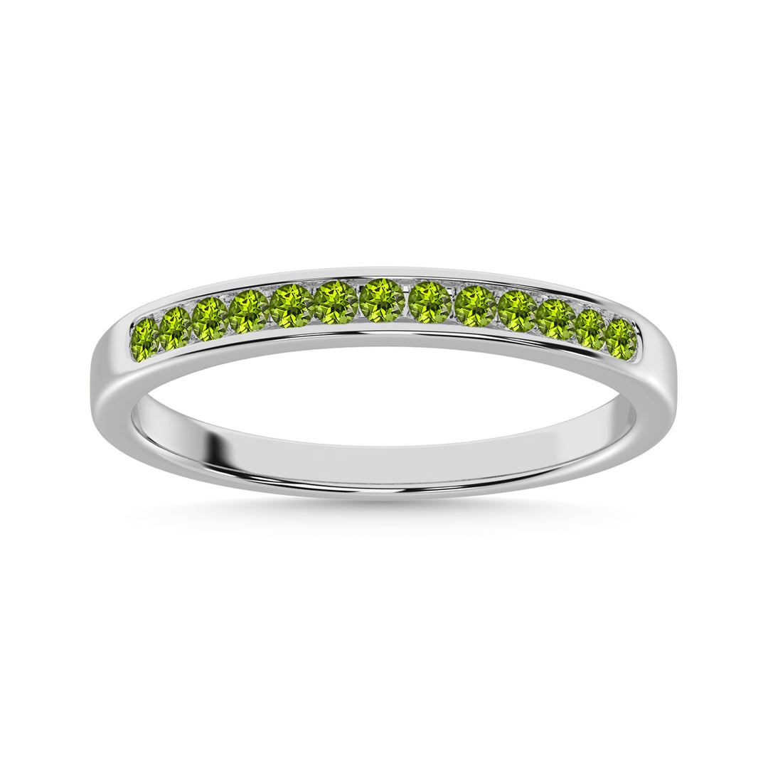 Churumbela con Peridoto 1/4 ct. en oro de 14k