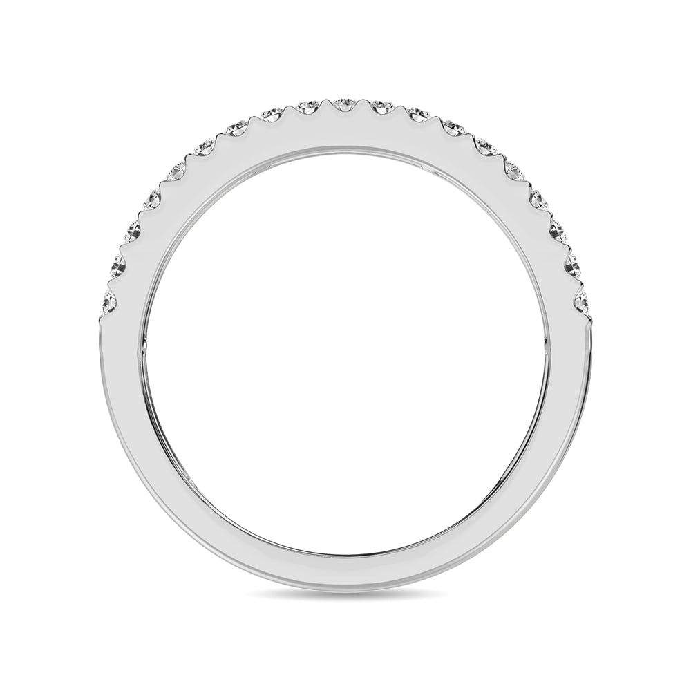 Diamante de 2 qt.Tw. Alianza de aniversario para mujer en oro blanco de 14 k