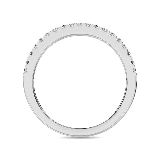 Diamante de 2 qt.Tw. Alianza de aniversario para mujer en oro blanco de 14 k