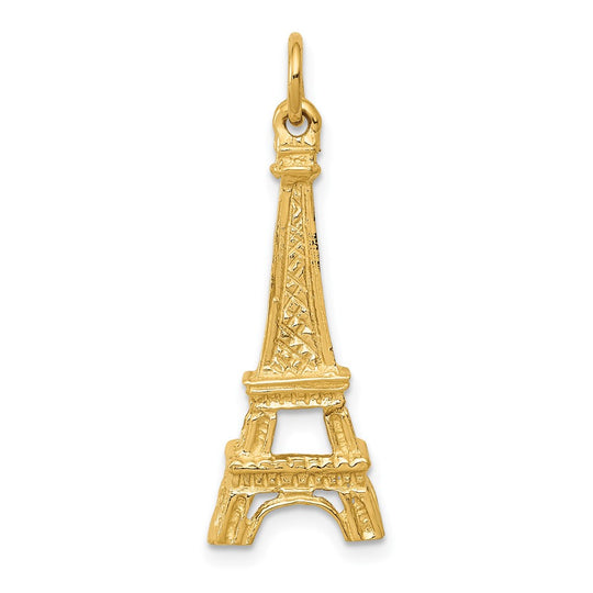 Dije de la Torre Eiffel de 14k