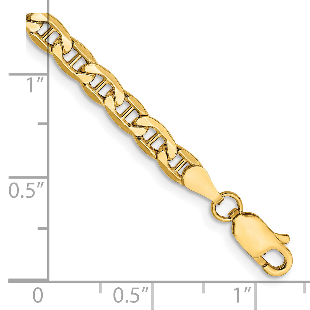 Cadena de ancla semisólida de 14 k y 4 mm