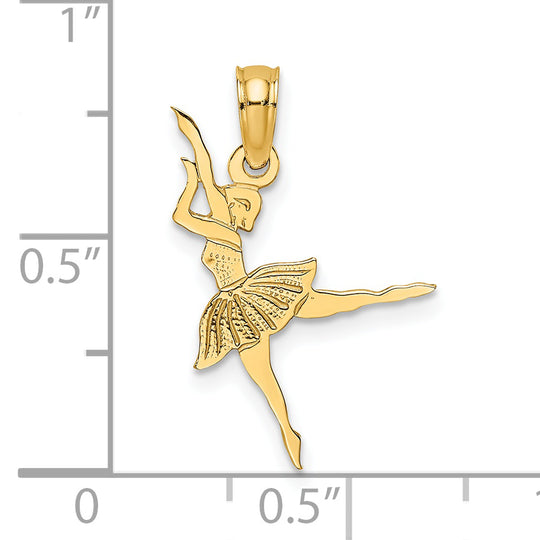 Dije de bailarina de 14 k