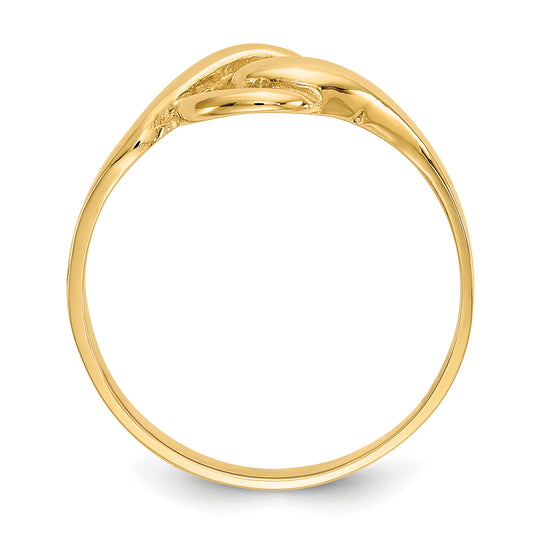 Anillo de Forma Libre en Oro de 14k