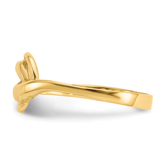 Anillo de Forma Libre en Oro de 14k