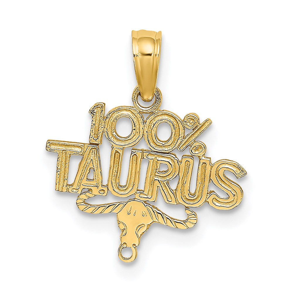 Dije del Zodíaco 100% TAURO de 14K