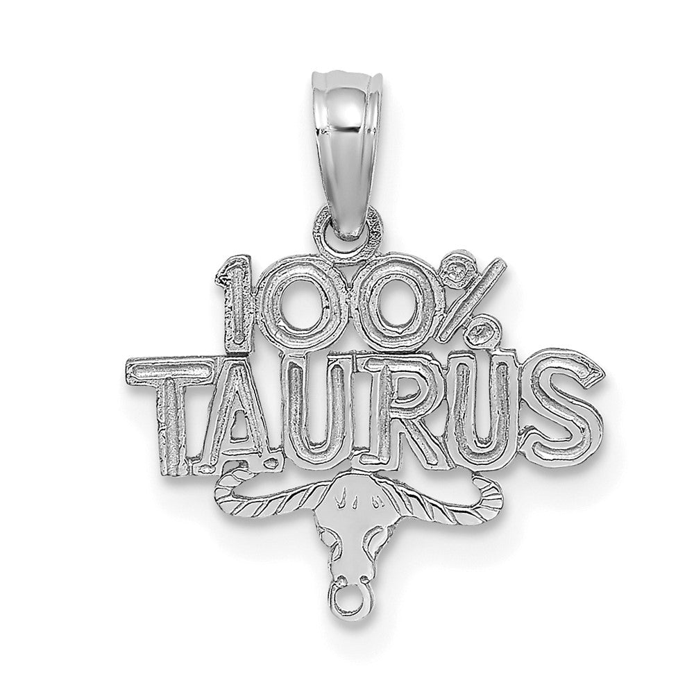 Encanto del Zodíaco 100% TAURO WG de 14k