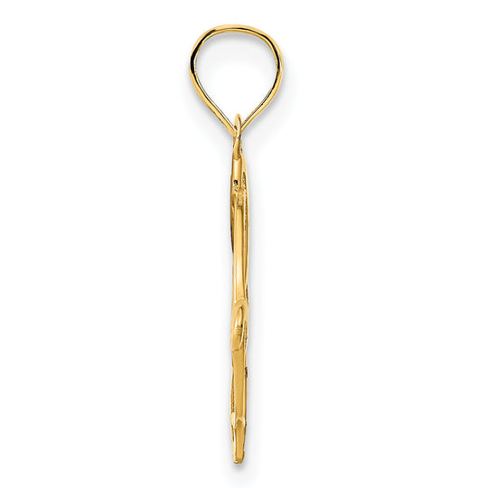 Dije de Diseño Elegante en Oro Amarillo 14K