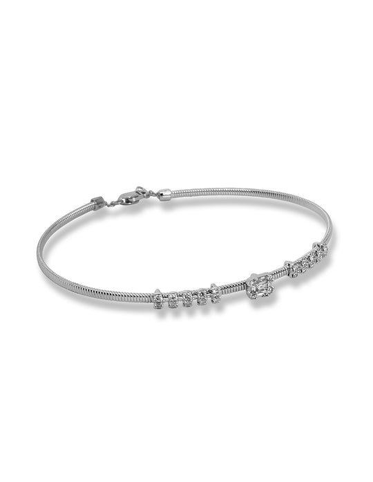 PULSERA CON DIAMANTE NATURAL