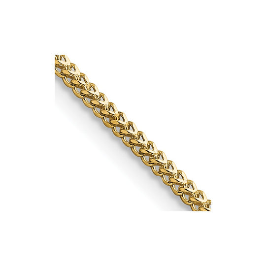 Cadena Franco de 14k y 1,3 mm