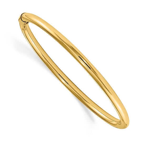 Brazalete sin cordones para bebé Madi K de 14k y 2,5 mm