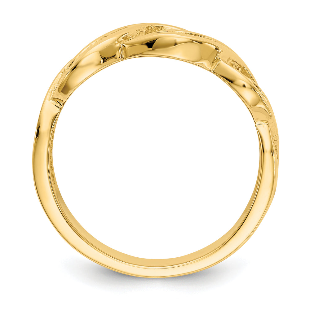 Anillo Infinito en Oro Amarillo de 14k