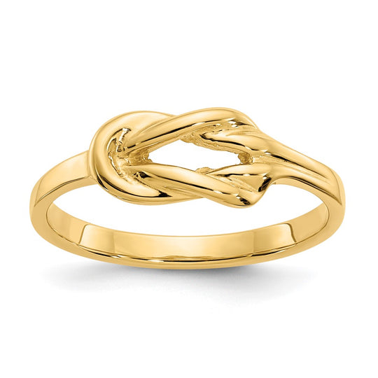 Anillo de Nudo en Forma Libre de 14k