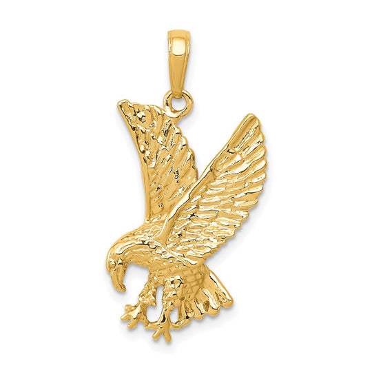 Dije de águila de 14 k