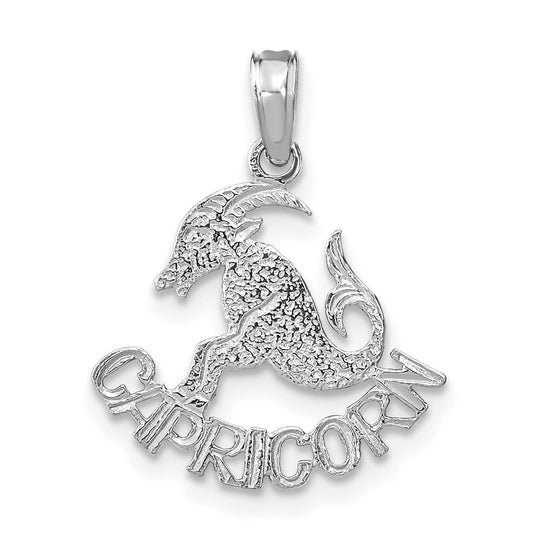 Encanto del Zodíaco CAPRICORNIO WG de 14k