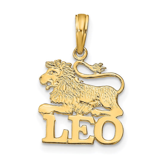 Dije del Zodíaco LEO de 14K