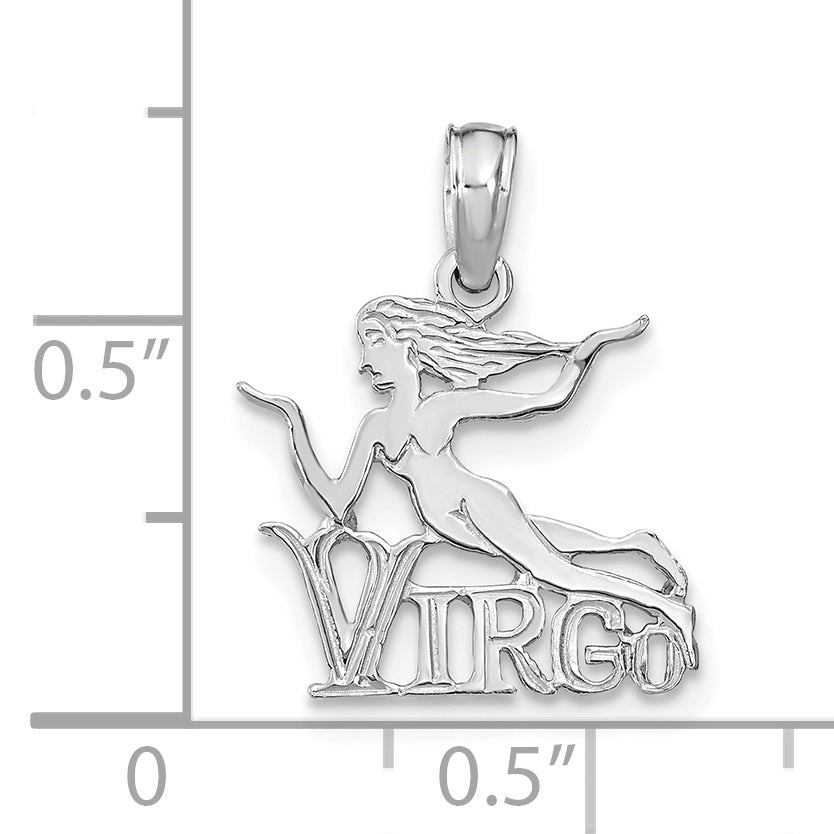 Encanto del Zodíaco VIRGO WG de 14k