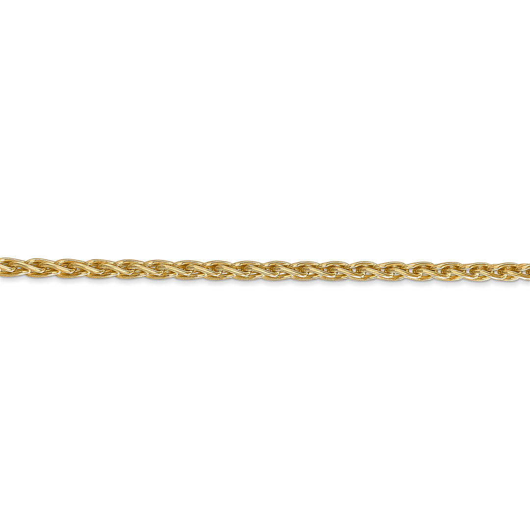 Cadena de trigo parisina de 14k y 3 mm