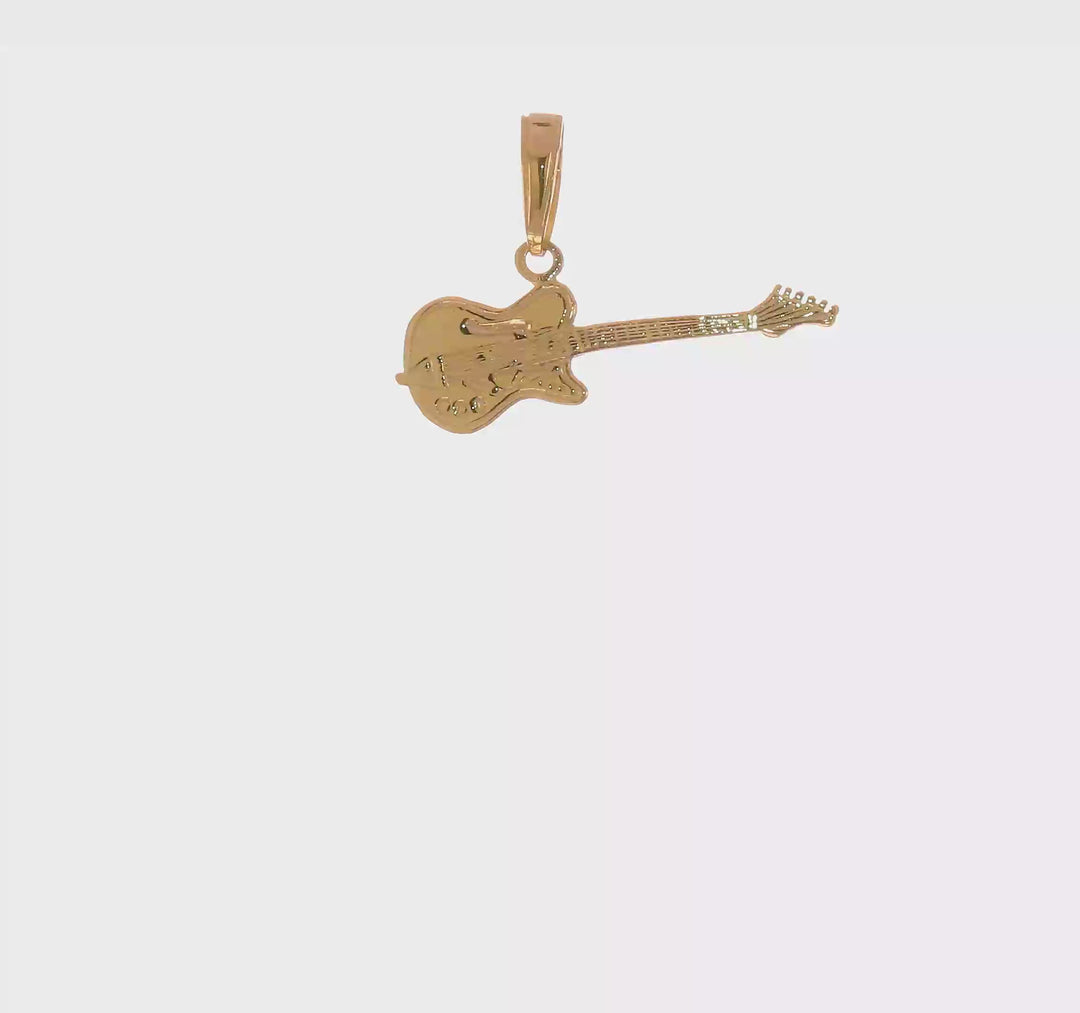 Colgante de Guitarra Eléctrica 14K