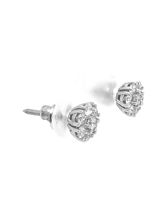 Aretes con Diamante Natural